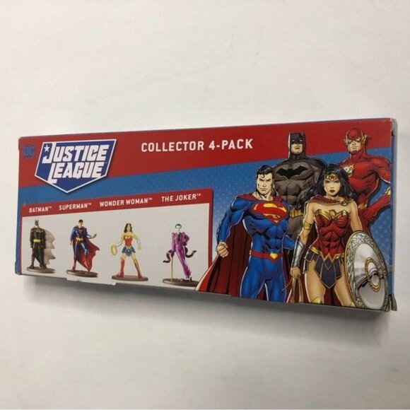 DC Justice League Micro Collection Figures Set Of 4 Batman Joker Superman Wonder - Picture 7 of 7